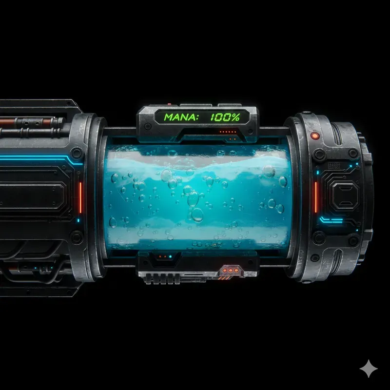 Bioluminescent Scifi Hud Bars