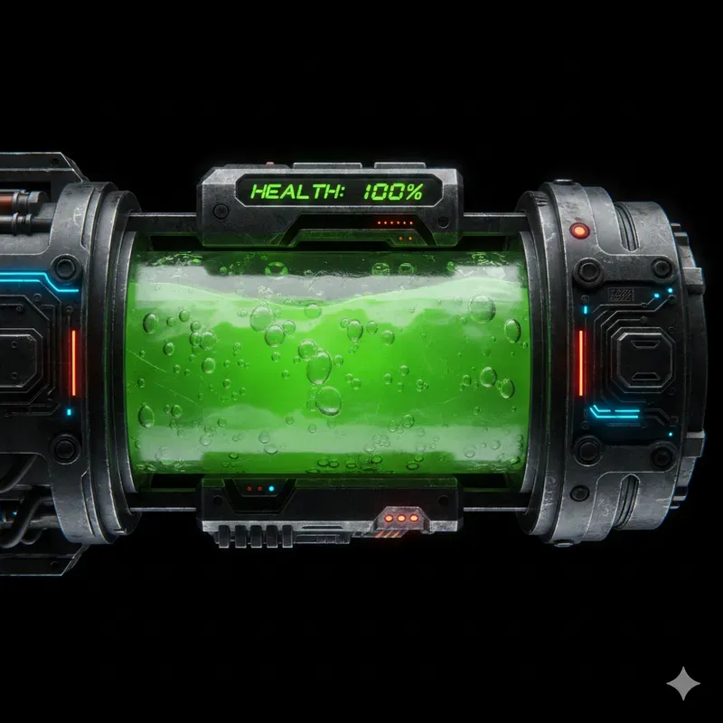 Bioluminescent Scifi Hud Bars