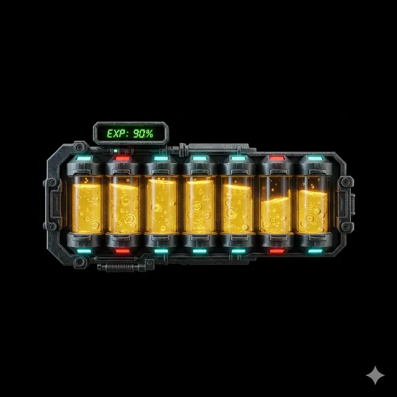 Bioluminescent Scifi Hud Bars
