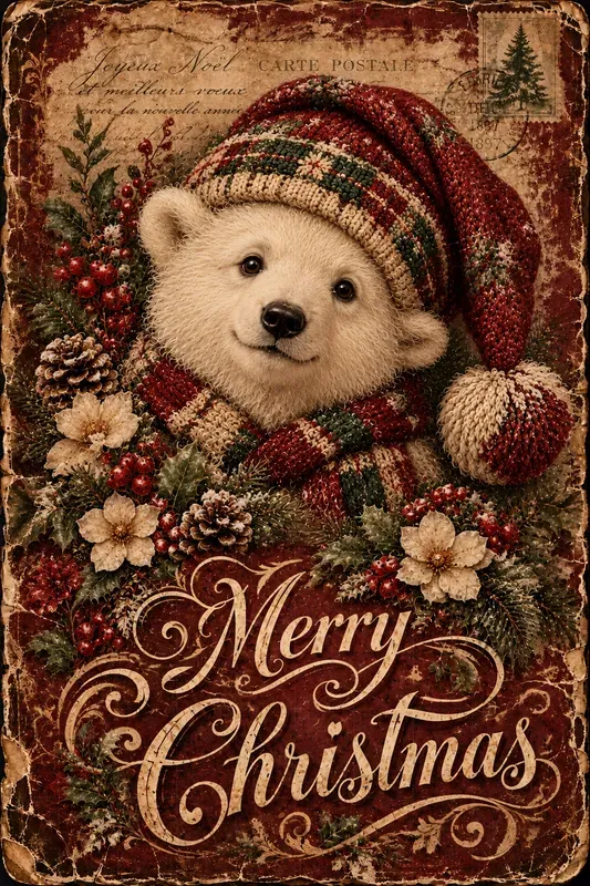 Vintage Junk Journals Merry Christmas