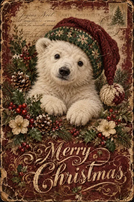 Vintage Junk Journals Merry Christmas