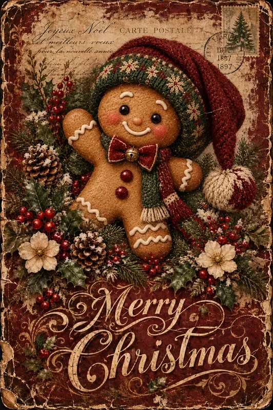 Vintage Junk Journals Merry Christmas