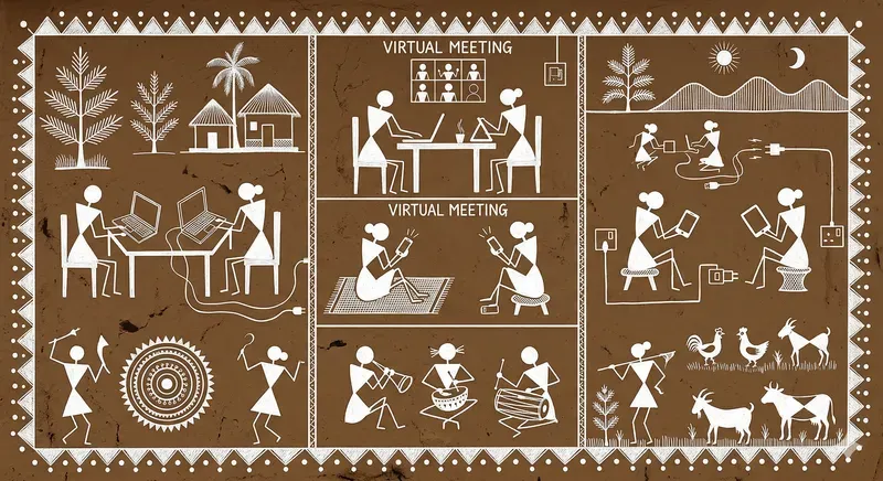 Warli Art Generator