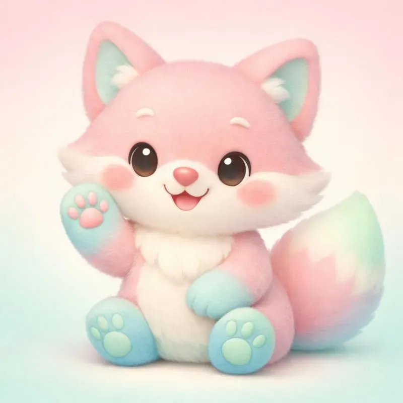 Cute Animal Mascot For Kids Illustrations