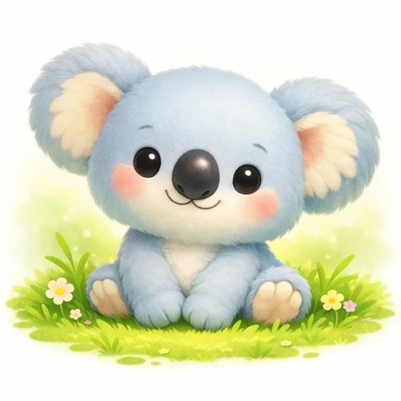 Cute Animal Mascot For Kids Illustrations