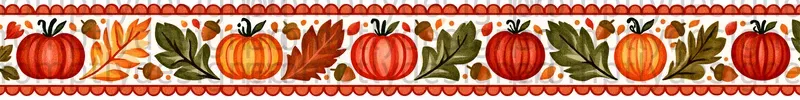 Autumn Border Strips