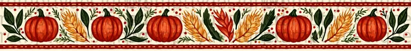 Autumn Border Strips
