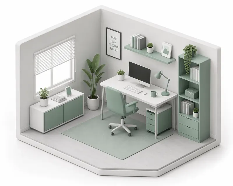 Clean 3D Isometric Professional Assets