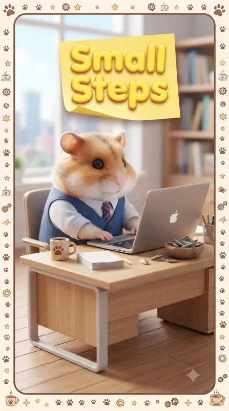 3D Motivational Office Animal Posters