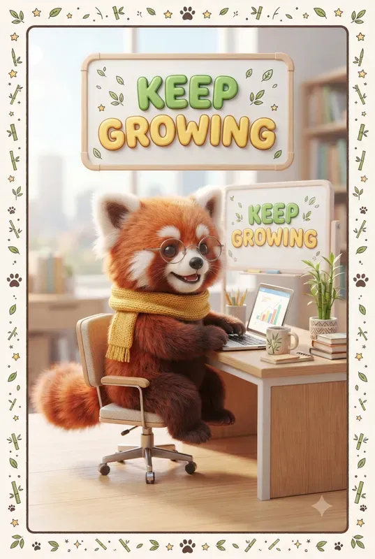 3D Motivational Office Animal Posters