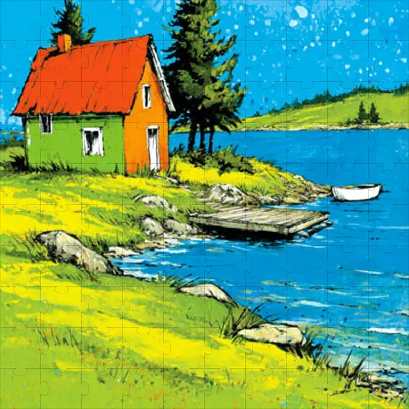 Acrylic Bold Ink Vibrant Folk Art