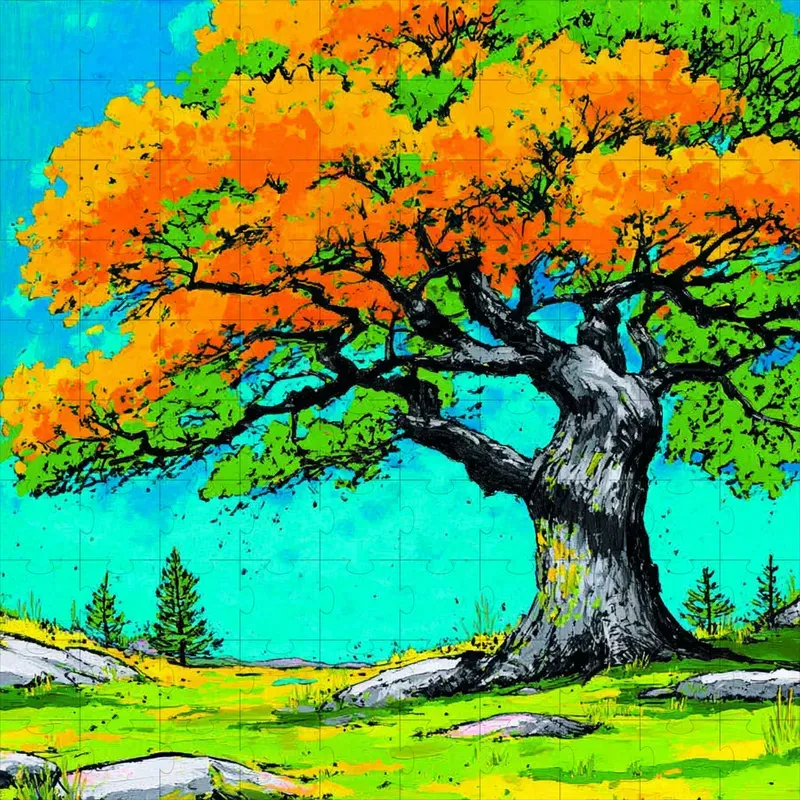 Acrylic Bold Ink Vibrant Folk Art