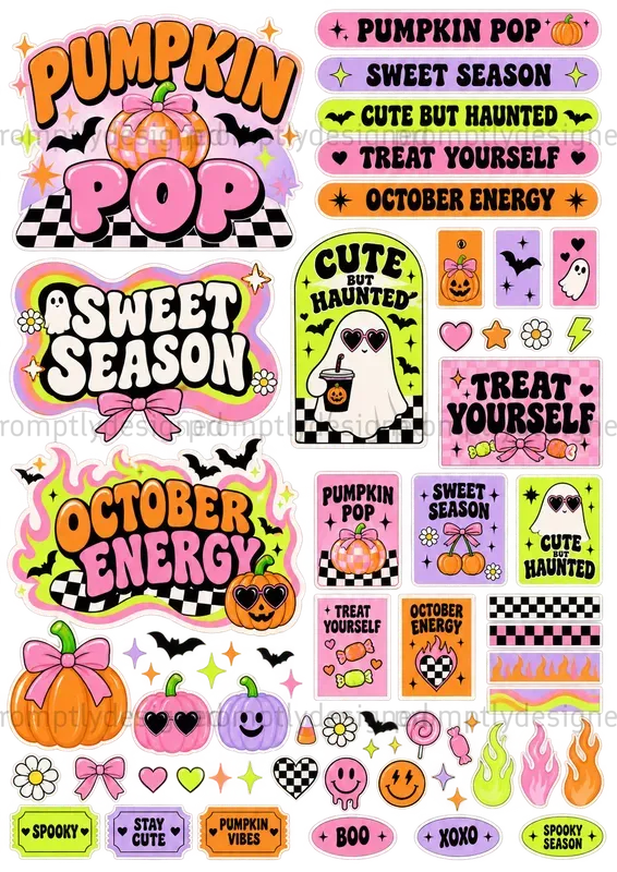 Modern Halloween Scraps
