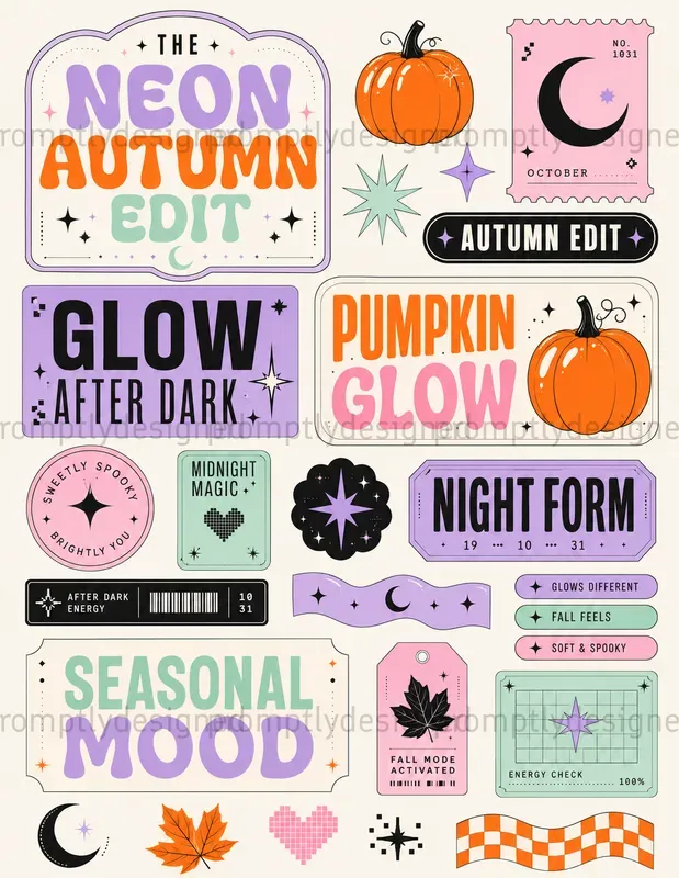 Modern Halloween Scraps