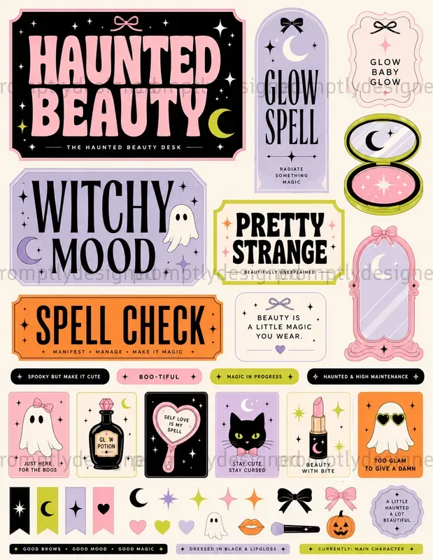 Modern Halloween Scraps