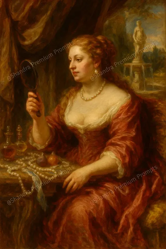 Rubensian Women With The Same Portraits