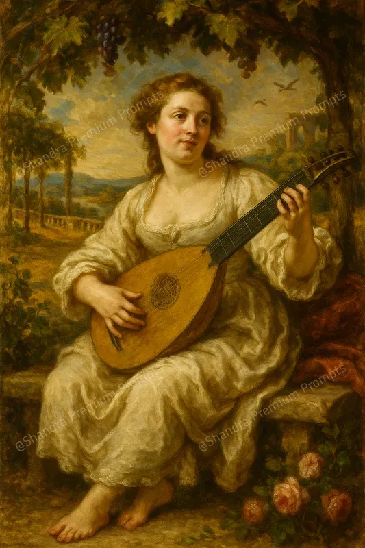 Rubensian Women With The Same Portraits