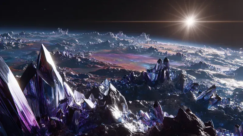 Exoplanet Scifi Art Generator