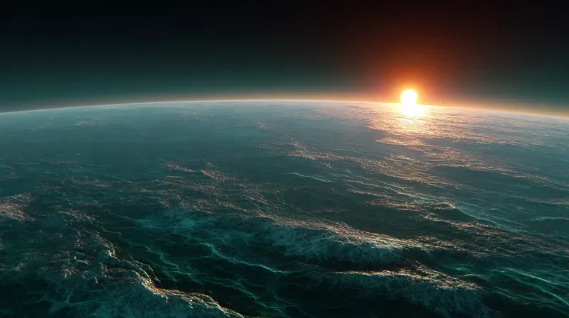 Exoplanet Scifi Art Generator