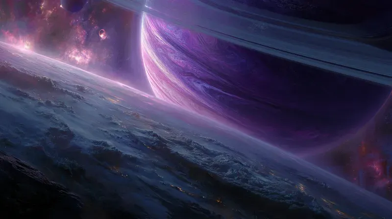 Exoplanet Scifi Art Generator