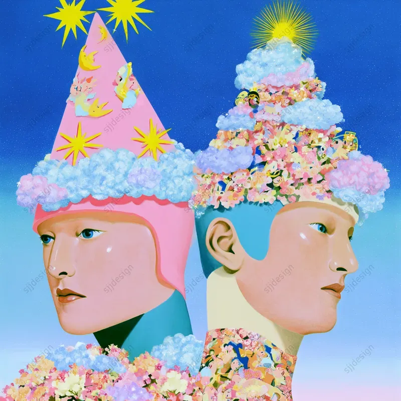 Candy Sky Folk Portraits