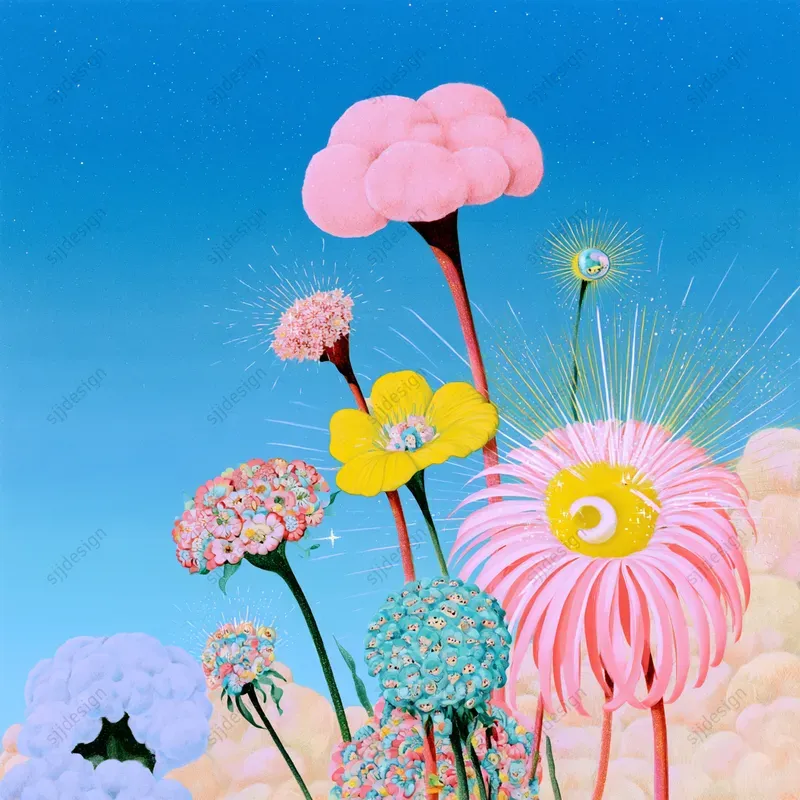 Candy Sky Folk Portraits