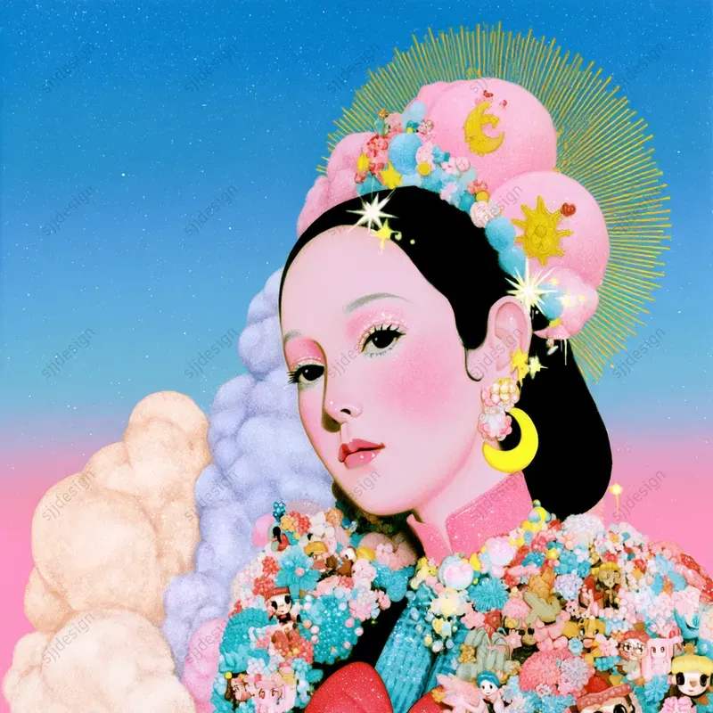 Candy Sky Folk Portraits