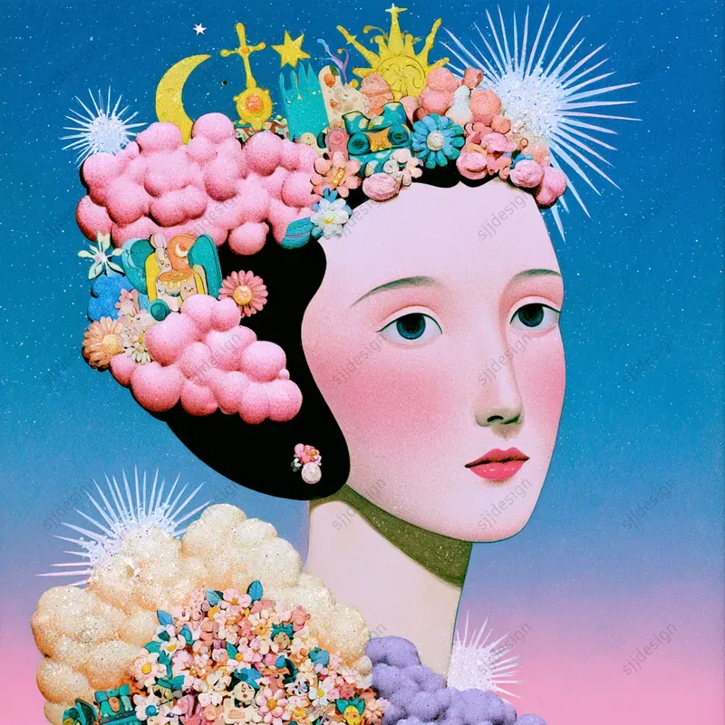 Candy Sky Folk Portraits