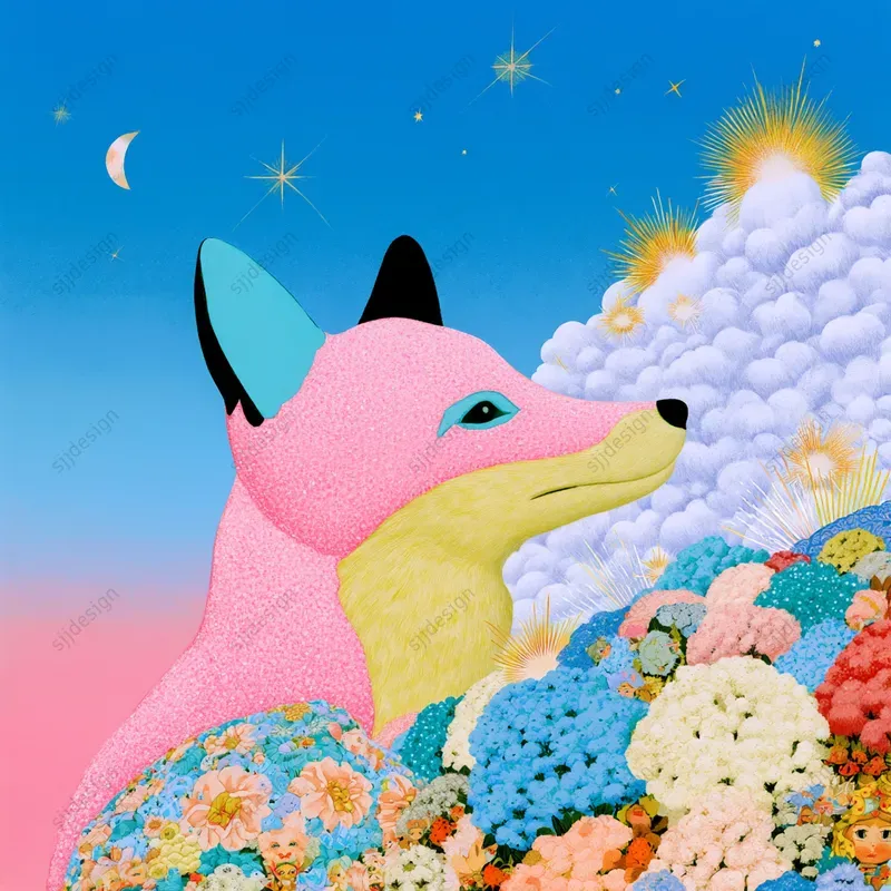 Candy Sky Folk Portraits