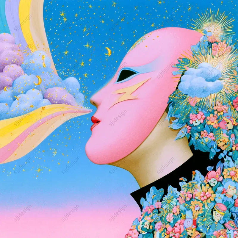 Candy Sky Folk Portraits