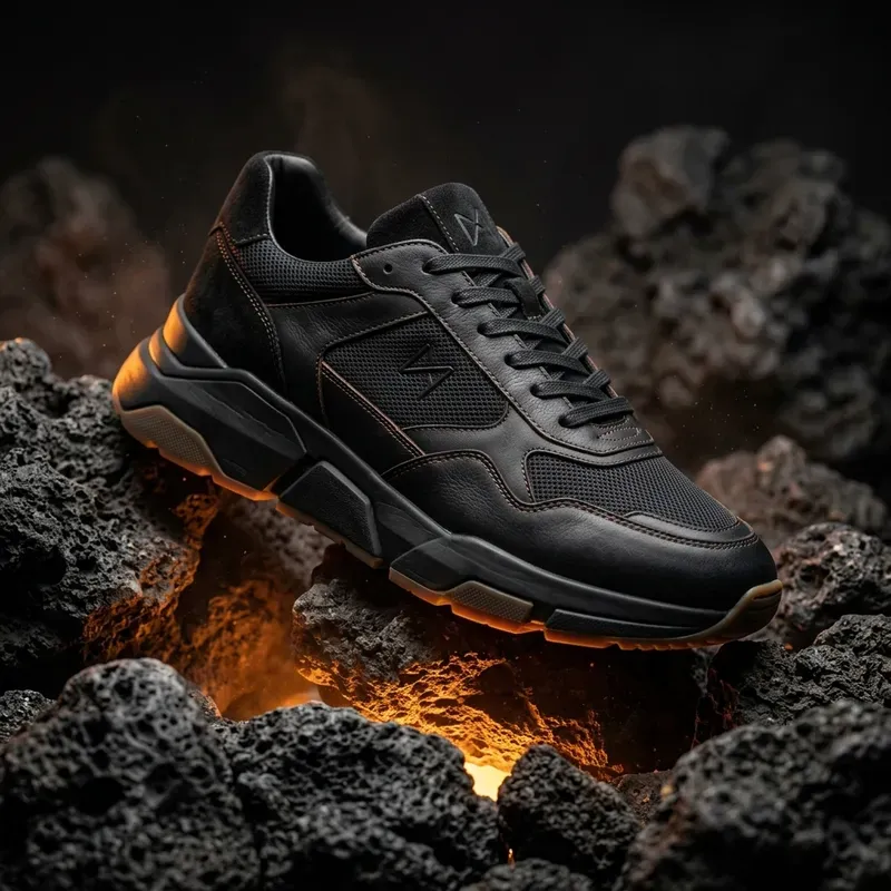 Cinematic Volcanic Rock Product Shots