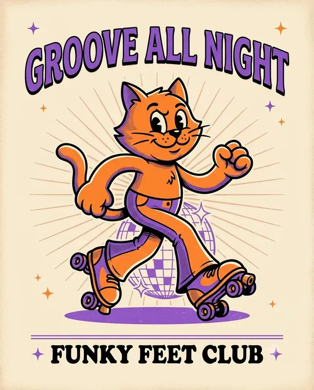 Retro Mascot Templates