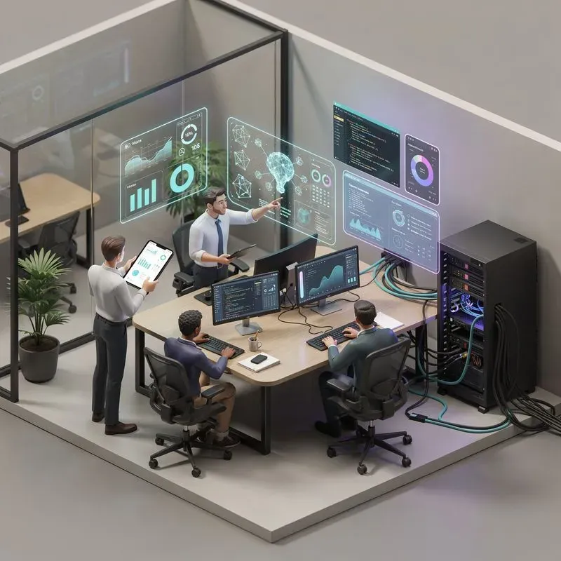 Premium Isometric Saas Illustrations