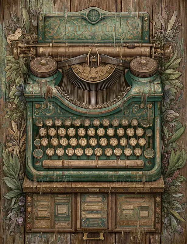 Vintage Greenhouse Junk Journal Pages