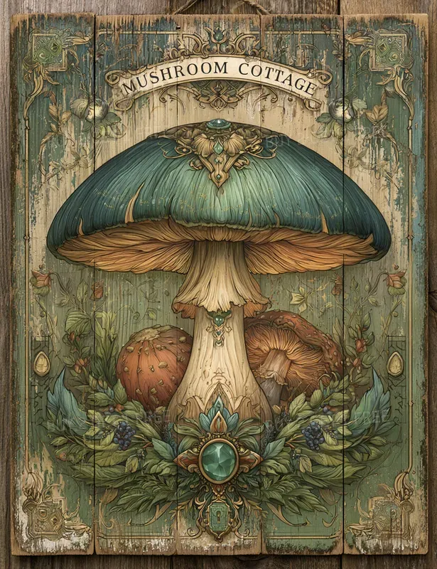 Vintage Greenhouse Junk Journal Pages