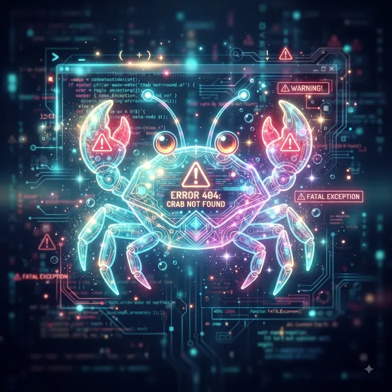 Hologram Error Creature Screens