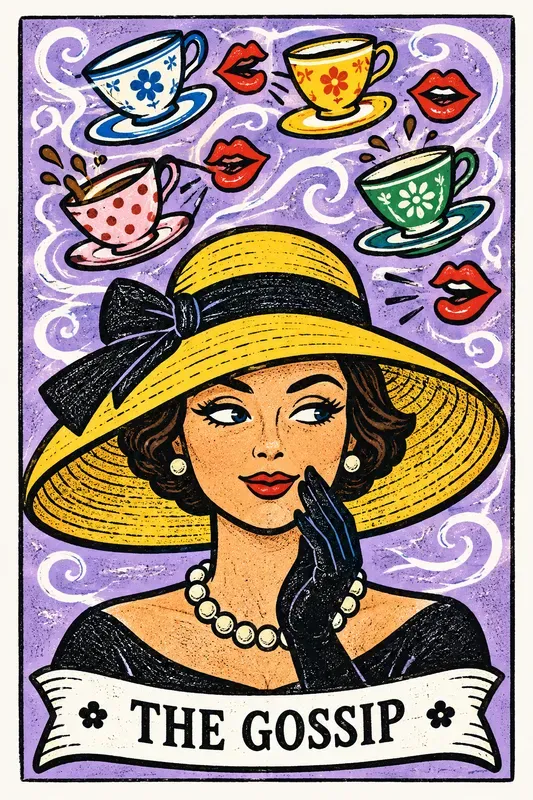 Naive Pop Art Character Cards