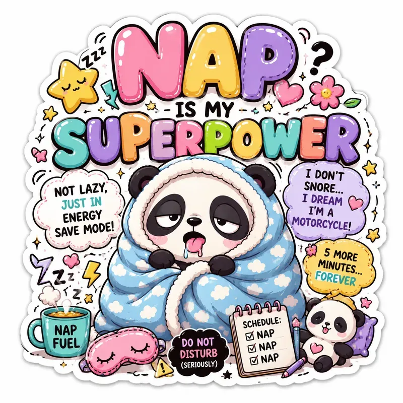 Cute Kawaii Mood Sticker Posters