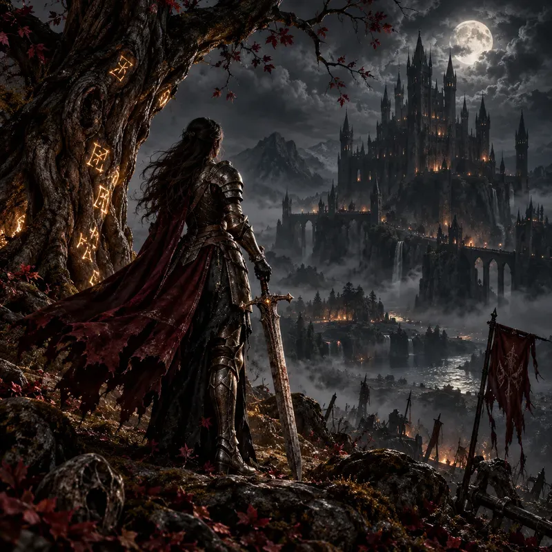 Midnight Gothic Fantasy Enchanted Realms