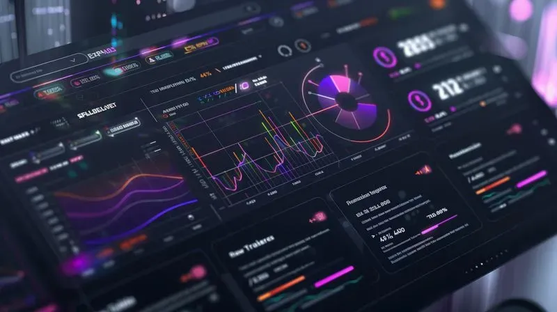 Modern Fintech Dashboard UIux Generator
