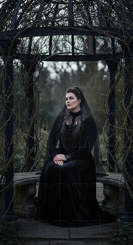 Dark Gothic Plussize Fashion Photos