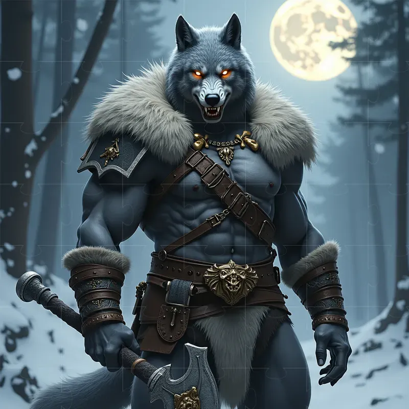 Fantasy Warrior Animal Hybrids