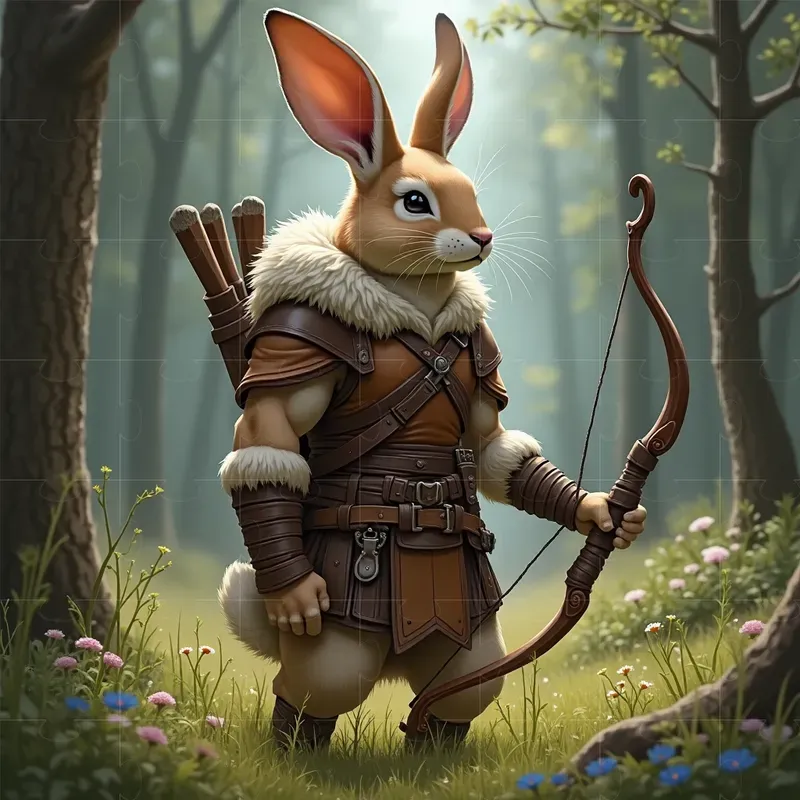 Fantasy Warrior Animal Hybrids