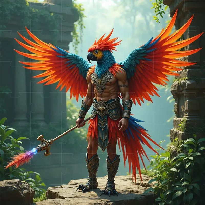 Fantasy Warrior Animal Hybrids