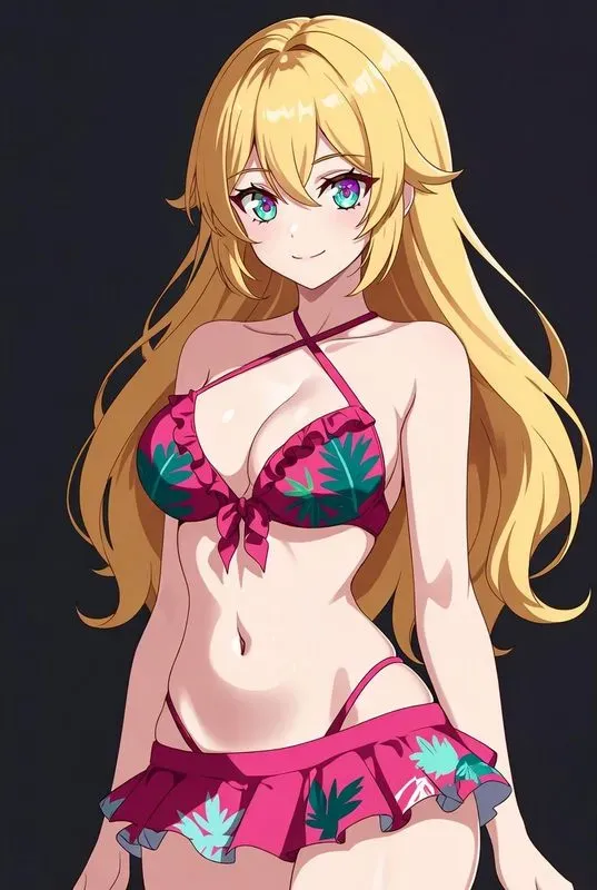 Anime Beach Beauty Photo Collection Sets