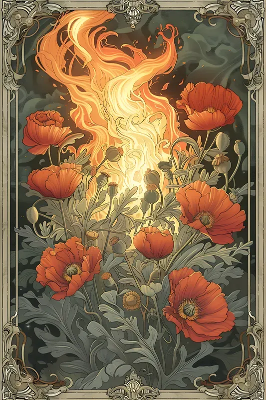 Art Nouveau Muse Illustrations
