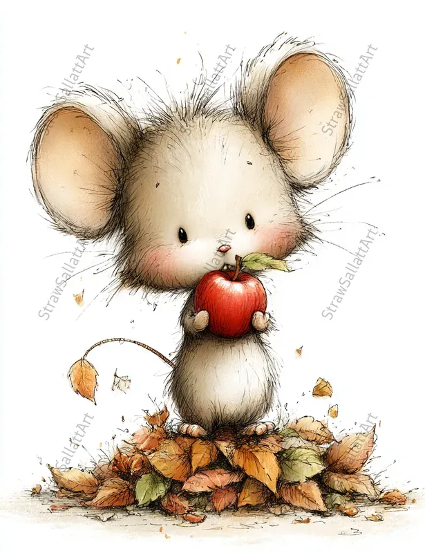 Cute Autumn Characters Etsy Cliparts