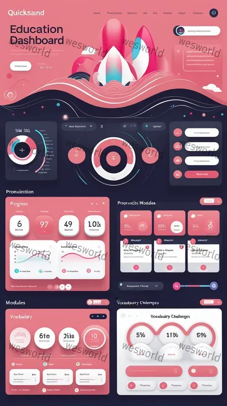 Landing Page Education Dashboards
