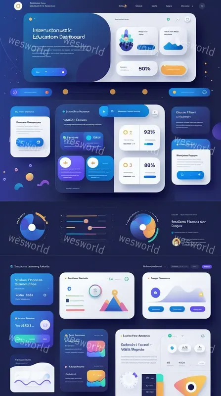 Landing Page Education Dashboards
