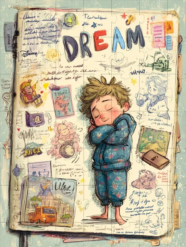 Whimsical Character Journal Pages